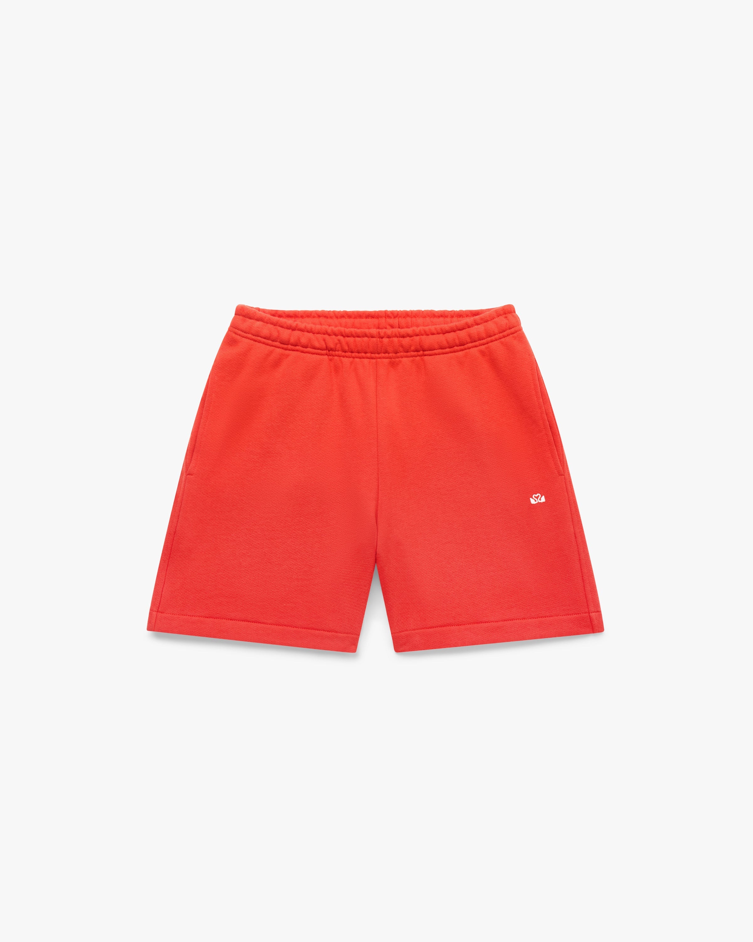 専用 S Logo Short red small Logo Sweatshort – SPENCE