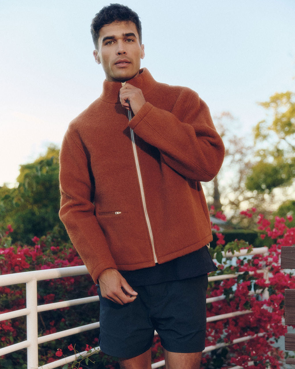 ジャケット・アウター New Yorker Legend wool/nylon short Pcoat TerraCourt Wool Jacket – SPENCE
