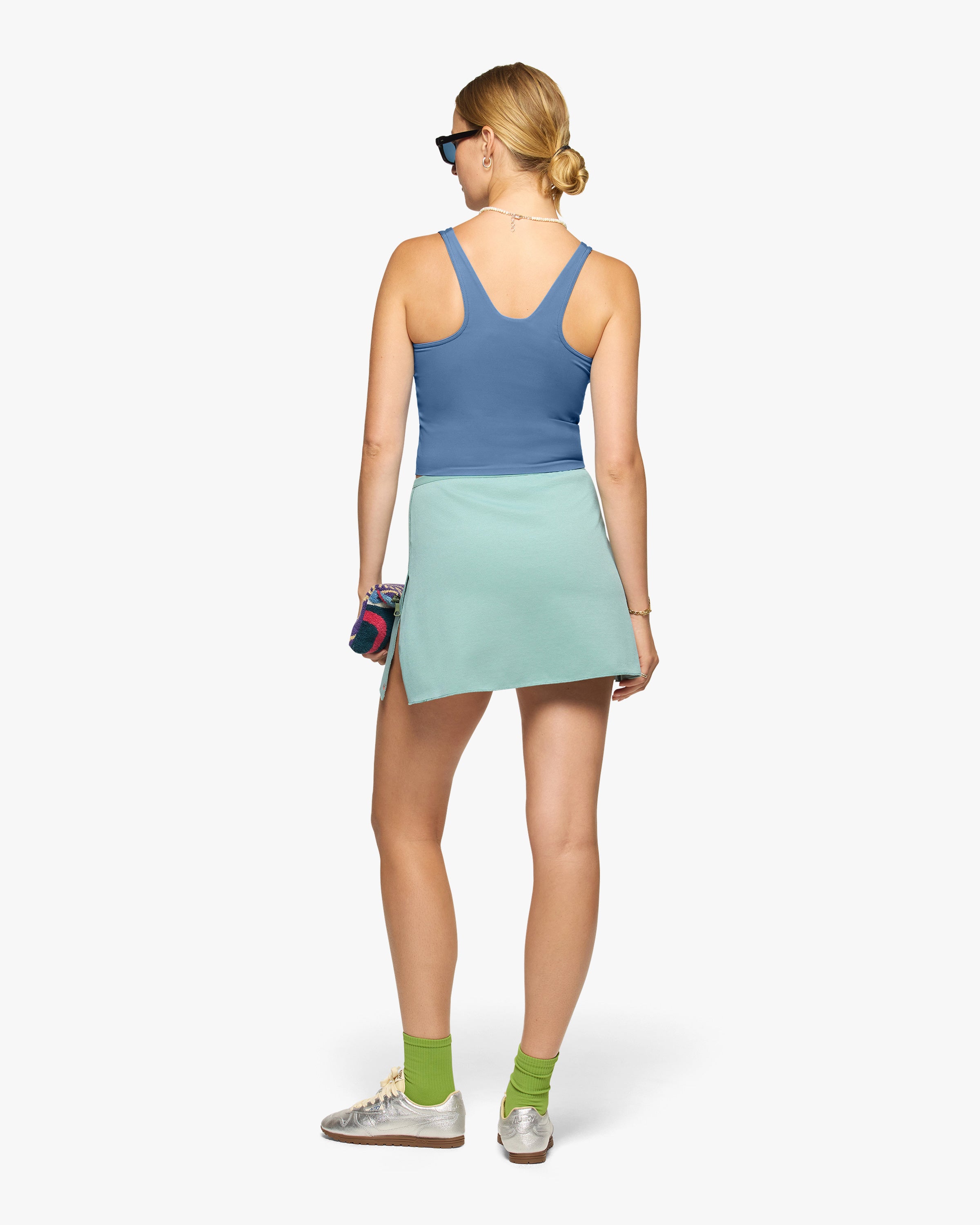 Court Stretch Slip Skirt