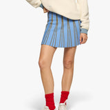 Sport Knit Pleated Skirt