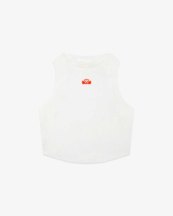 Logo Ribbed Tank