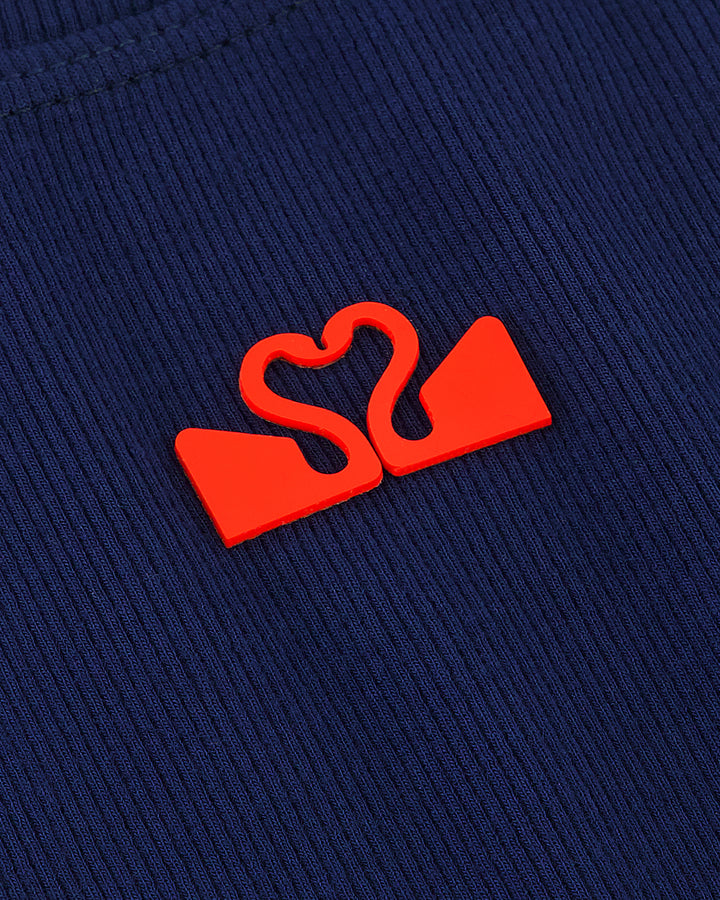 Logo Ribbed Tank