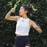 Logo Ribbed Tank