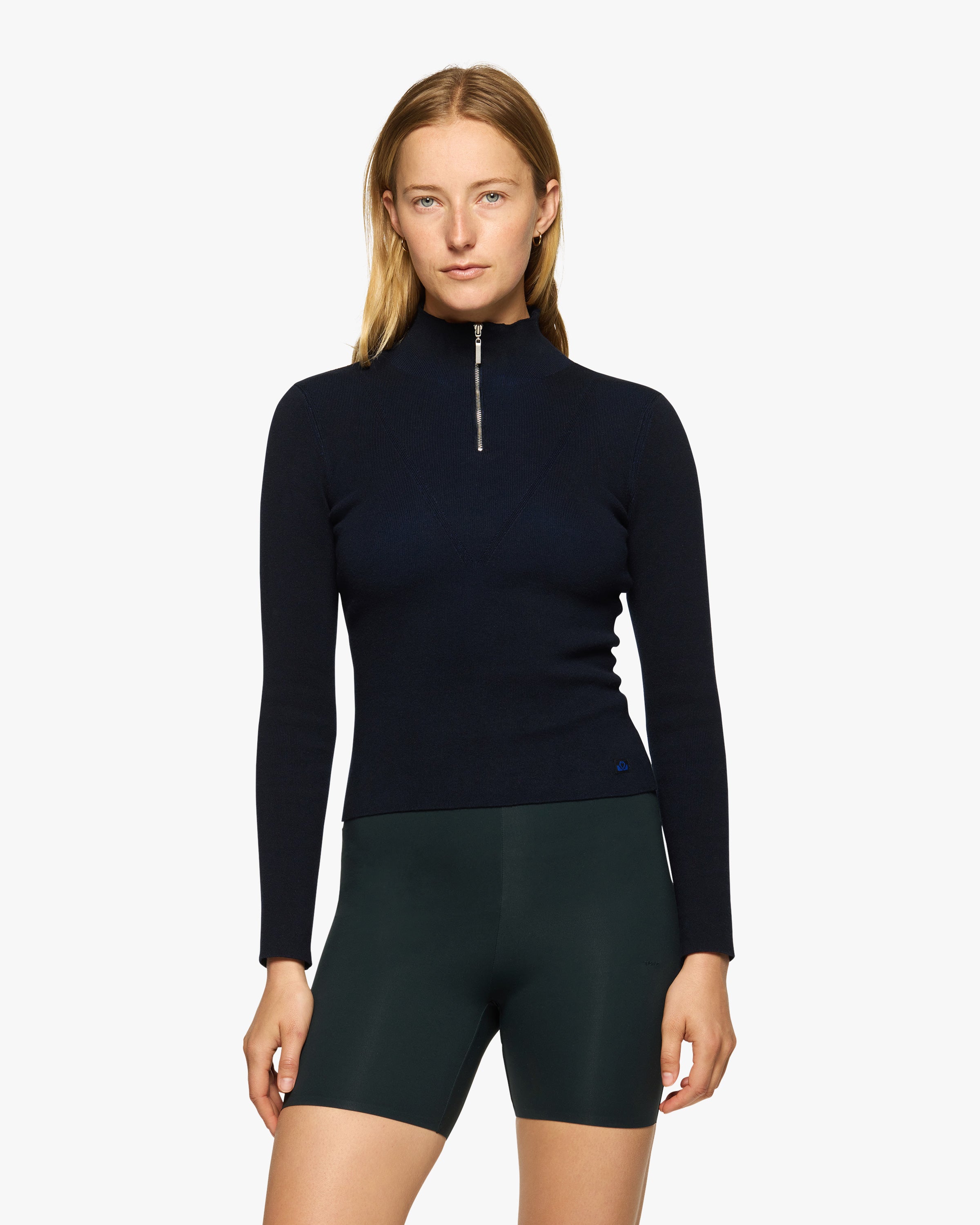 Compact Knit Quarter Zip