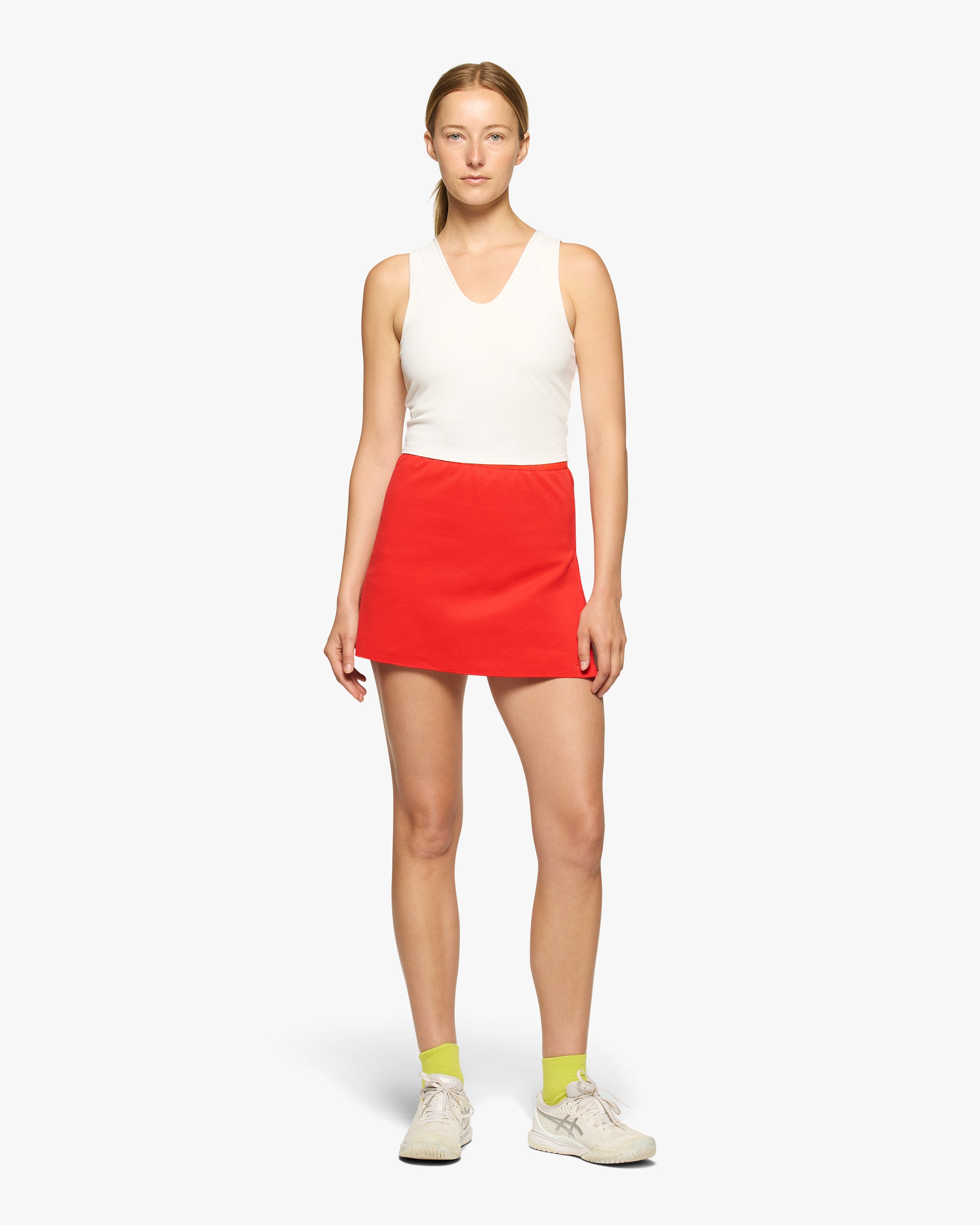 Court Stretch Slip Skirt