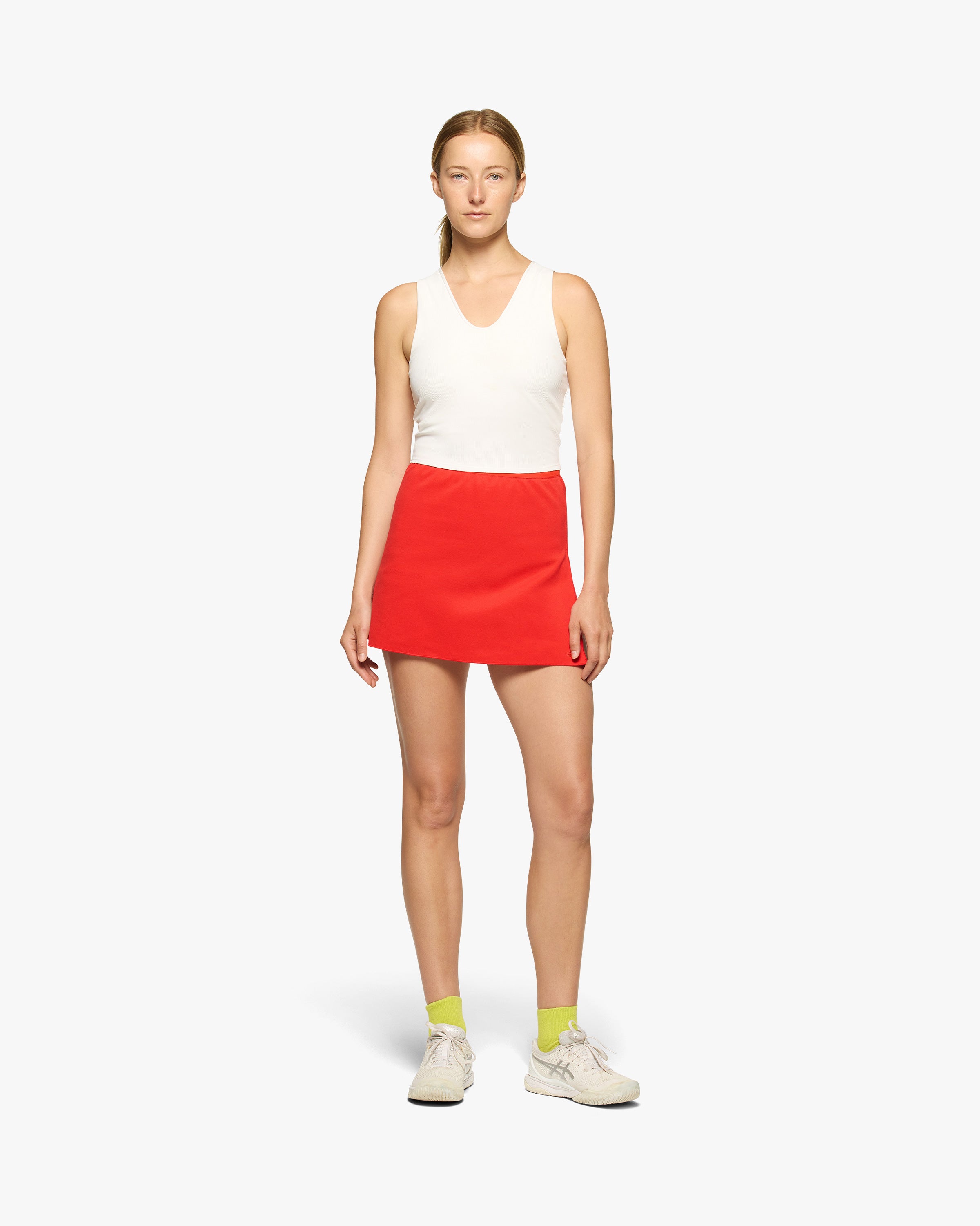 Court Stretch Slip Skirt
