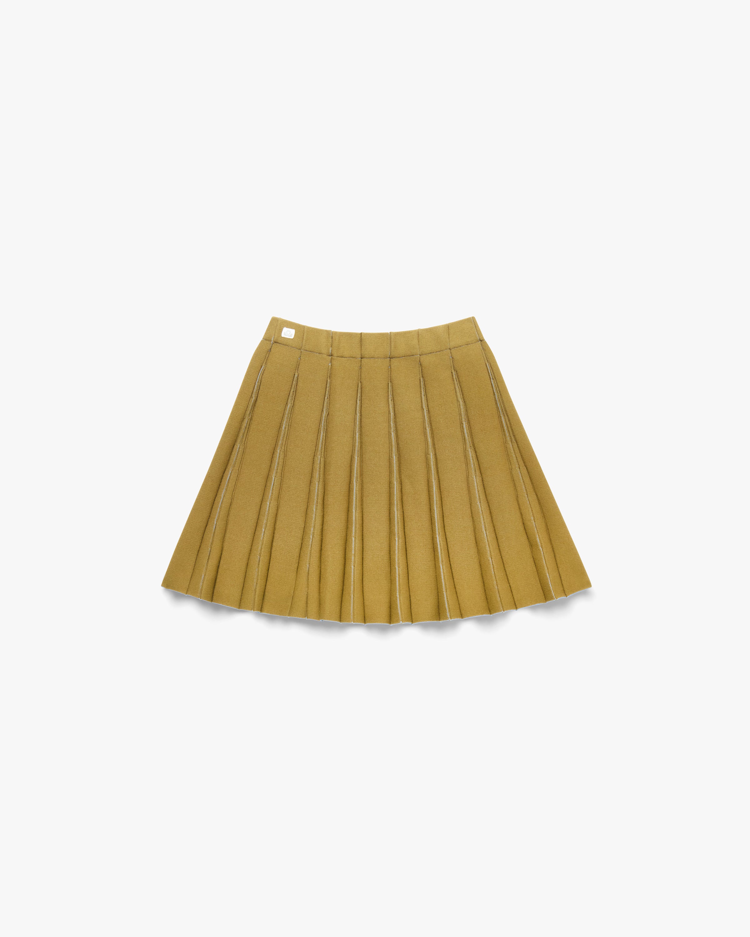 Sport Knit Pleated Skirt