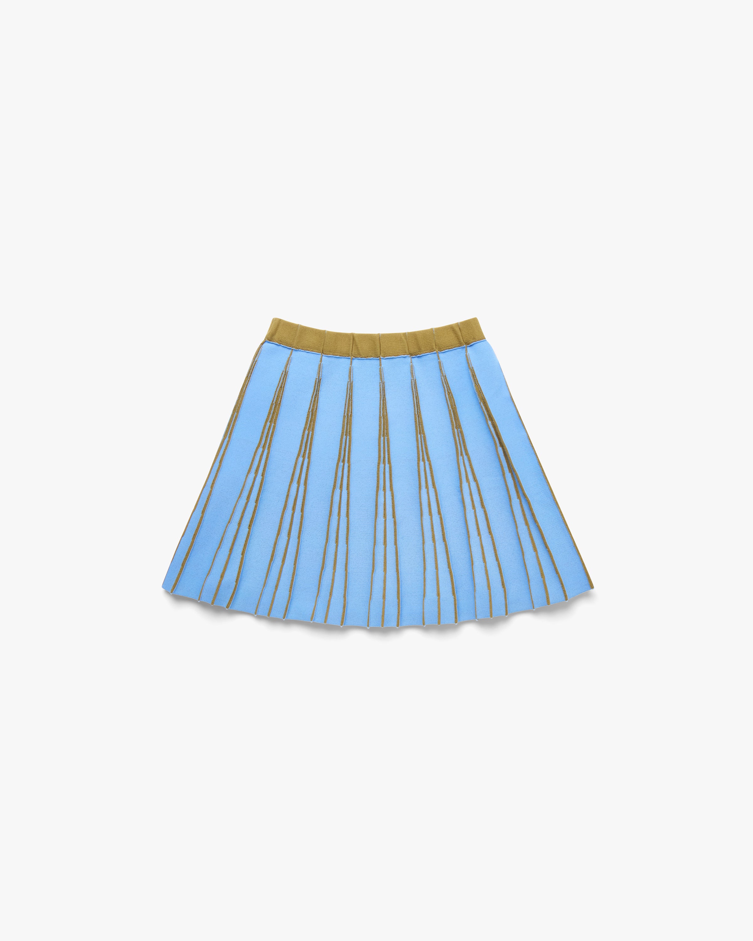Sport Knit Pleated Skirt