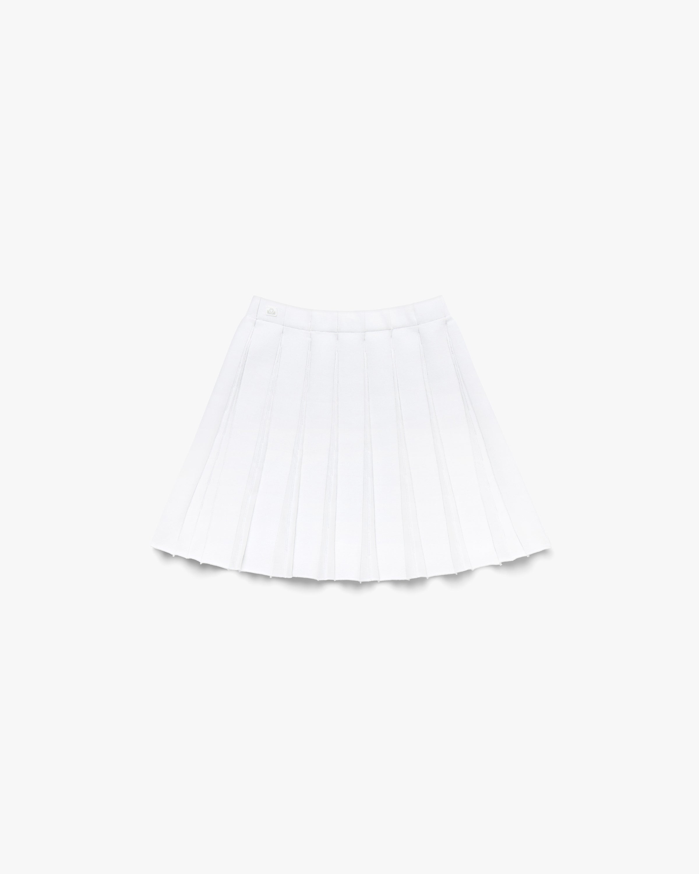 Sport Knit Pleated Skirt