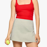 Court Stretch Slip Skirt