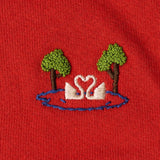 Dos Needle Embroidered Sweatshirt #14