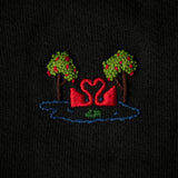 Dos Needle Embroidered Sweatshirt #8