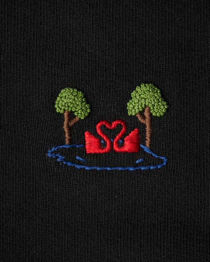 Dos Needles Embroidered Sweatshirt #2