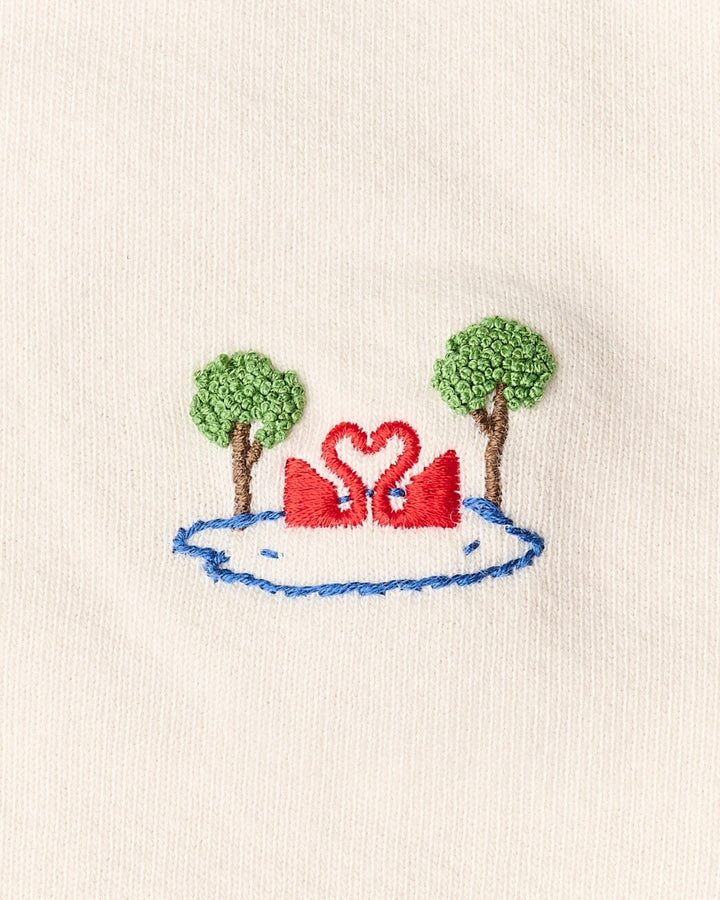 Dos Needles Embroidered Sweatshirt #10